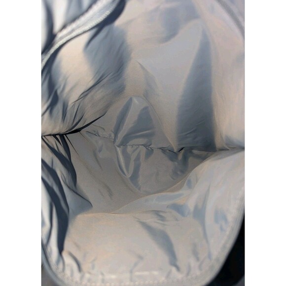 Coach Pillow Large Tote Bag CP152 Iris Quilted In Slate Blue Nylon Purse - Picture 13 of 16